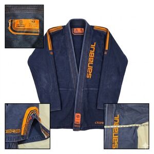 Sanabul Core BJJ Gi Jacket Mens A3 Blue Good Competition Jiu Jitsu Kimono Flaw